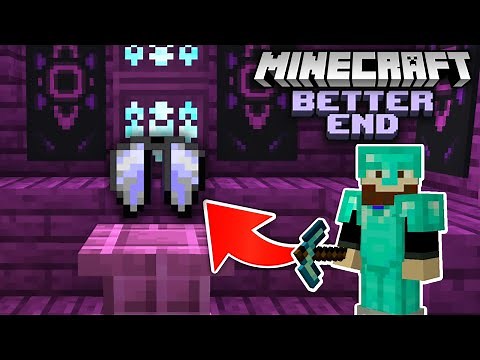 Minecraft End Survival : Better End Mod | I Found An Enchanted Elytra In A End City!!! (Episode 3)