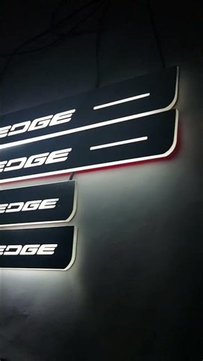 Led door sills Ford EDGE 2 2016+ Stainless Steel