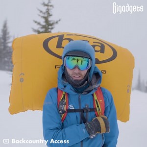 123K views · 707 reactions | This avalanche airbag pack enhances safety while skiing, snowboarding, and snowmobiling. Backcountry Access (BCA) Float avalanche airbag pack. | GIGadgets | Facebook