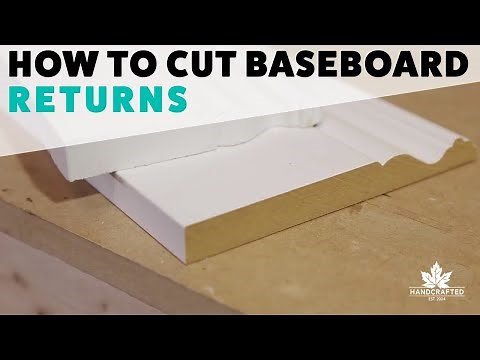 How to Cut Baseboard Returns