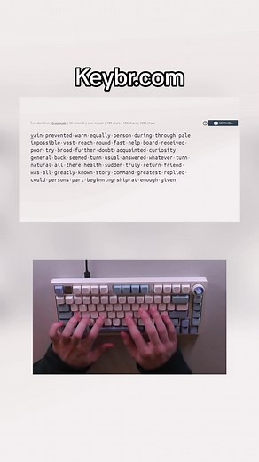 Improve Your Typing Skills with Keybr Tutorial Website