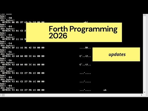 Forth Programming Projects for 2026 and More