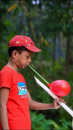 Colourful Balloons Creations with Bamboo #diy #crafts