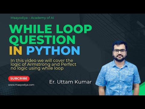 # 12 Armstrong & Perfect Number Logic in Python | While Loop Explained