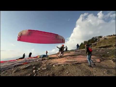 Mid-Air Collision with Parachute