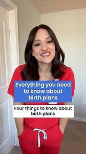Everything you need to know about birth plans