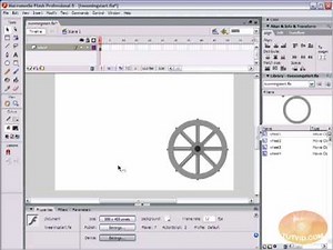 Flash Tutorial! Motion Tweening, Animation!