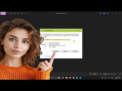 How to Fix OneDrive Error 0x8007016a: "The cloud file provider is not running."