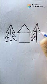 Drawing Learning Techniques for Children at the Early Stages #drawing #scenerydrawing