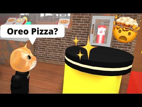 Stronk Cat Worked At Roblox Pizza Place