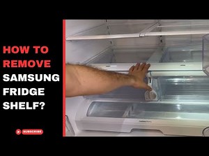 How to remove samsung fridge shelf?