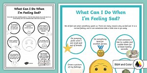 Emotions - What Can I Do When I'm Feeling Sad? Poster