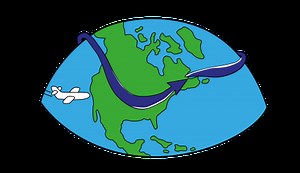 Jet stream and stormy weather