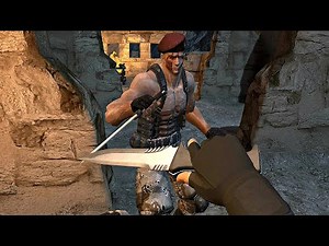 Resident Evil 4 VR - Krauser Boss Fight (4K 60FPS) Knife Only