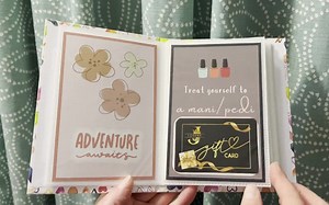 College Care Package Gift Card Book | Graduation Gift | Boho Gift Card Holders | Gift for College Student | Build Your Own Gift Card Book - Etsy