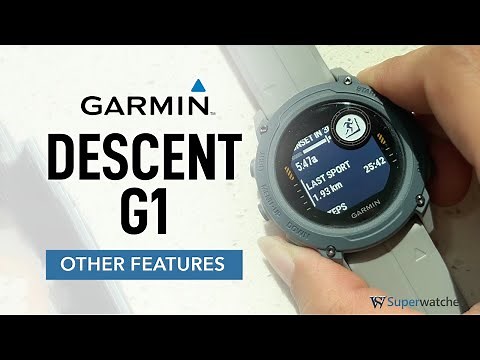 Garmin Descent G1 - Other features