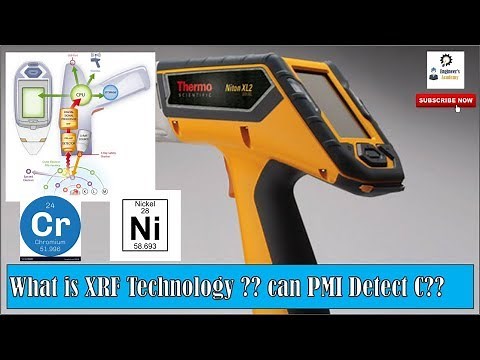 What Is XRF technology ?? Can PMI Identify Carbon ?? ||Engineer's Academy||