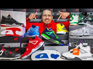 My ENTIRE Air Jordan 4 Sneaker Collection (60+ Pairs)