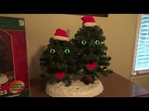 Gemmy Animated "Woody & Forest" The Interactive Singing Christmas Trees