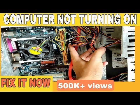 PC Not Turning ON | CPU Not Starting | Fix It Yourself | Power ON Problem!!
