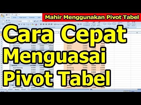 Mudah Belajar Pivot Tabel