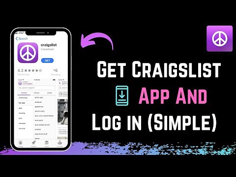 How to Get Craigslist App and Login !