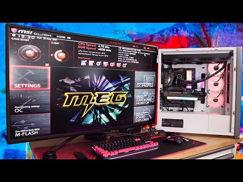 How to Update the BIOS and Install Windows 10 on Your PC - MSI MEG X570 Ace Motherboard
