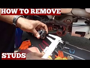 How Can I Safely Remove Studs with a Stud Extractor Tool?