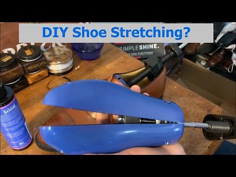 Stretching Shoes Yourself at Home