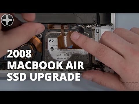 How to Upgrade the SSD in a MacBook Air (2008)