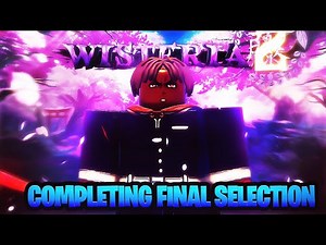 Wisteria 2 | Completing The HARDEST FINAL SELECTION In Roblox Demon Slayer | Day 2