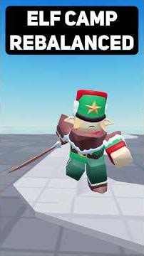 Elf Camp Rework #tds #roblox #towerdefensesimulator #gaming #update