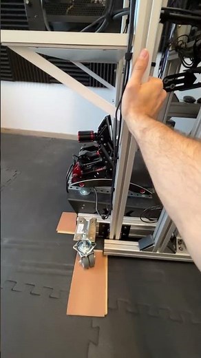 DIY Movable Sim Rig Hack With Lifting Wheels