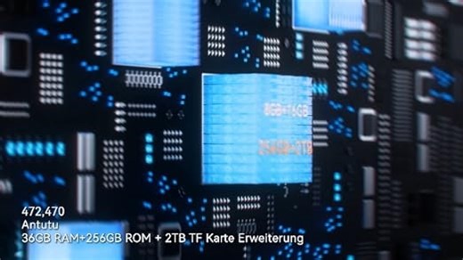 TABWEE T60 Pro Tablet 13,4 Zoll Android 15 Tablet, 120Hz Display, 24GB RAM + 256GB ROM (2TB TF), 10,000mAh Akku, Gaming Tablet, Widevine L1, 5G WiFi, 18W Schnellladung, inkl. Tastatur und Stift.