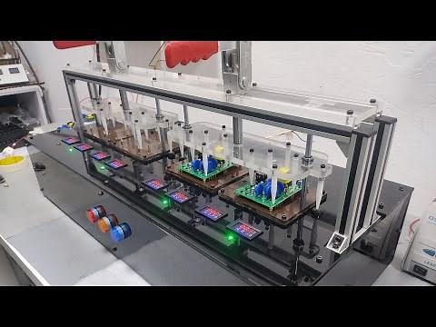 Automatic Inside Circuit Test Jig & Fixture ( PCB ICT test),How to Use Pogo Pins in PCB Test Jig,