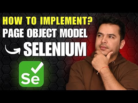 Complete Page Object Model (POM) using Page Factory in Selenium