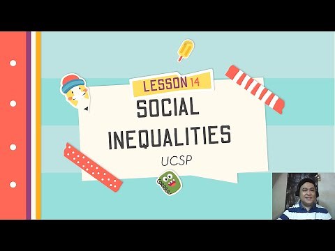 UCSP- (SHS)- Social Inequalities