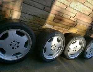 FOR SALE - AMG Monoblock 18inch wheels with tires for...