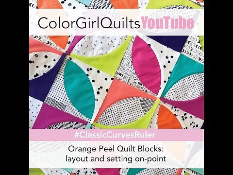 Setting Quilt Blocks on Point