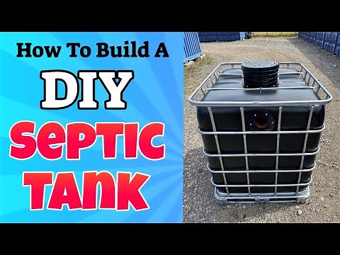 how to build a diy septic system