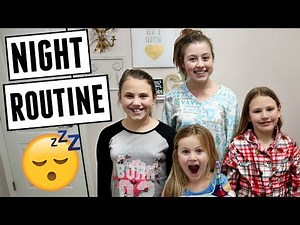 Our Large Family School Night Routine!