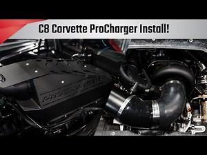 C8 Corvette ProCharger Supercharger Install & Dyno Runs w/ Paragon Performance