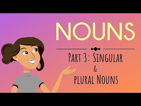 Nouns Part 3: Singular & Plural Nouns | English For Kids | Mind Blooming
