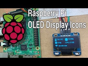 Raspberry pi 3 monitoring system with OLED Display