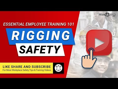 Rigging Safety 101 – Essential Employee Training from SafetyVideos.com