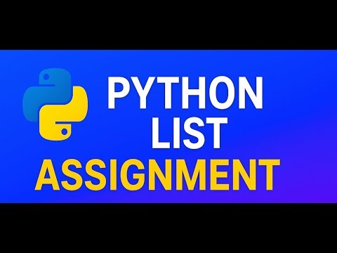 حل Assignment على الـ List في Python تدريب عملي للمبتدئين