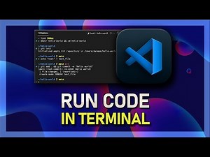 How To Run Code in Terminal in VS Code - Visual Studio Code Tutorial