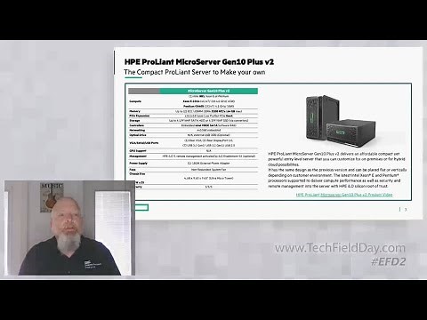 HPE ProLiant MicroServer Gen10 Plus v2 Product Overview