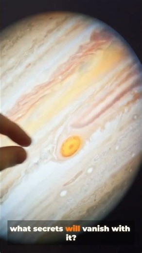 The Planet Inside Jupiter’s Red Spot