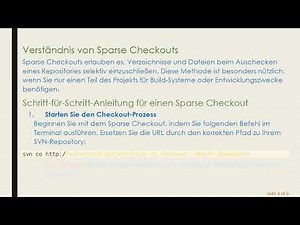 Wie man während des SVN-Checkouts einen Ordner ignoriert